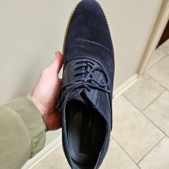 Joseph Abboud Men's Blue Suede Shoes, Sz 13 - Picture 11 of 16